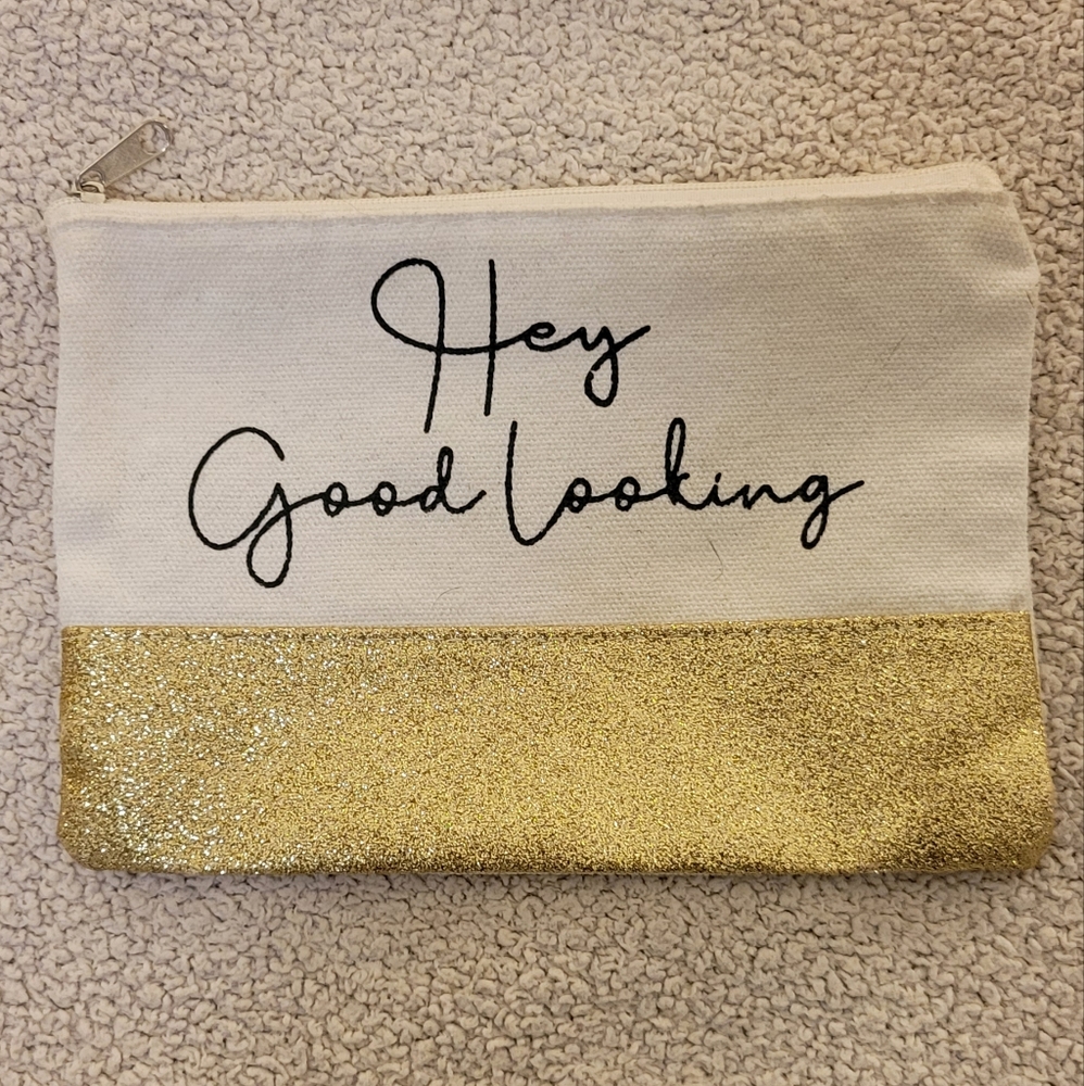 Hey Good Looking Make Up Bag